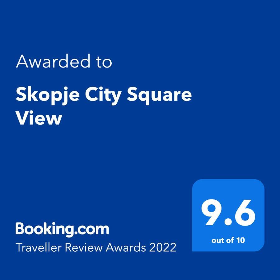 Skopje City Square View Eksteriør billede